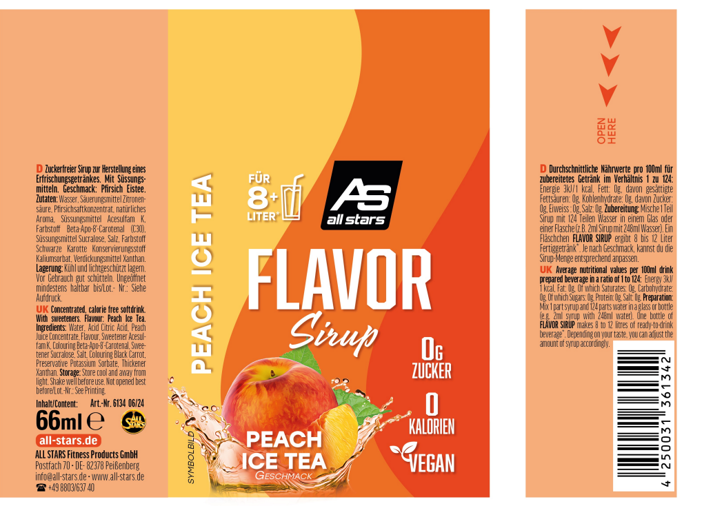 ALL STARS - Flavor Sirup