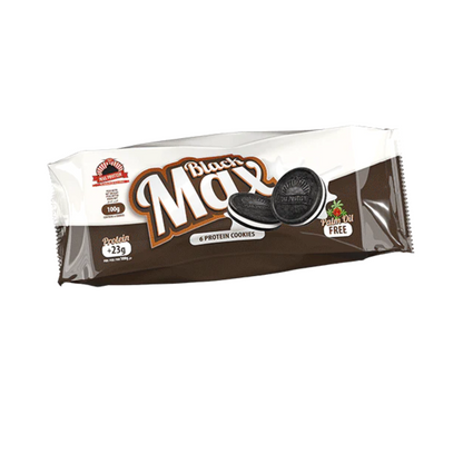 Black Max Protein Cookies (KANN BEI HEISSEN TEMPERATUREN BEI DER LIEFERUNG SCHMELZEN)